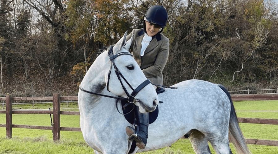 Ambassador sitting on their horse